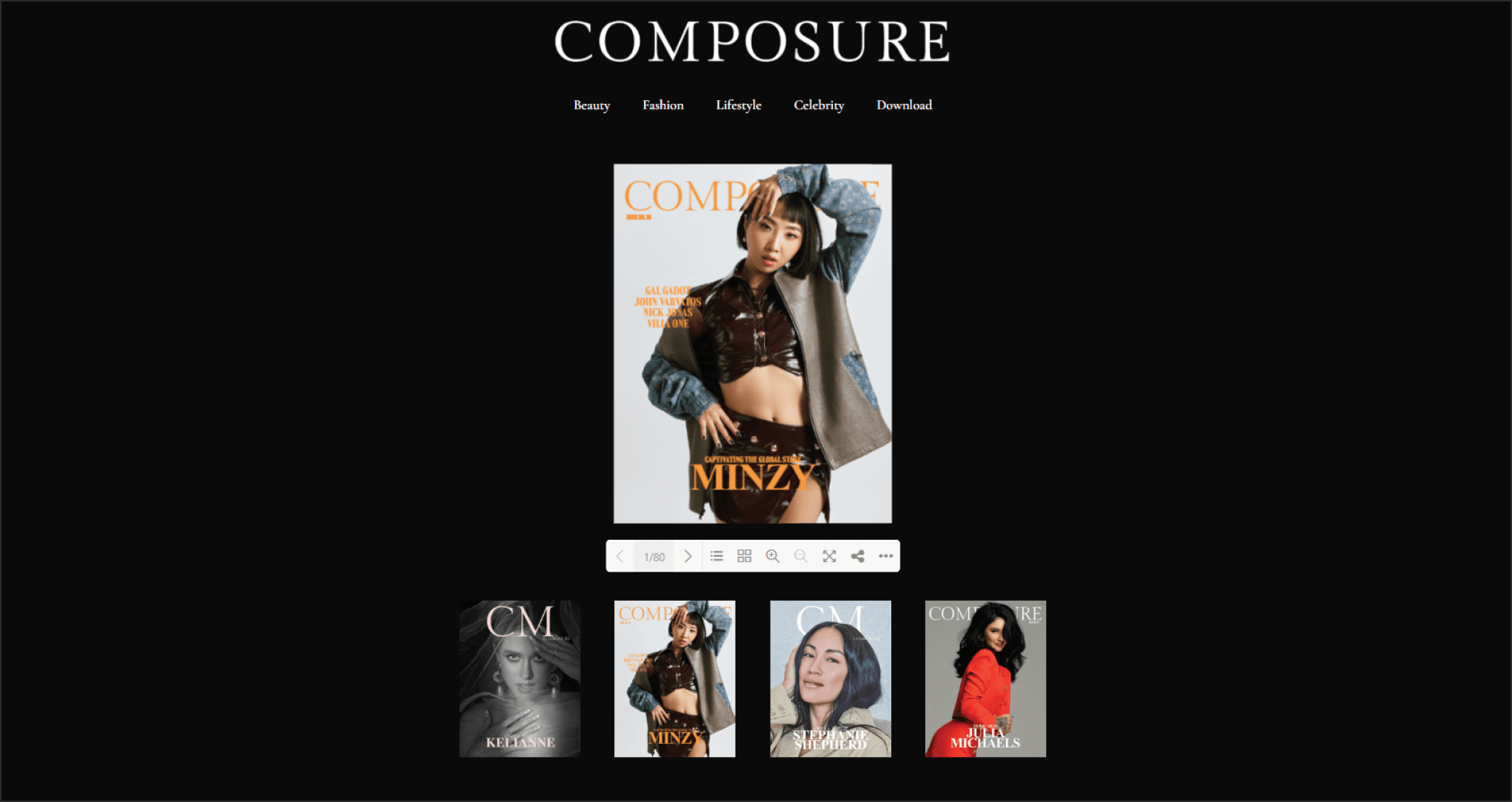 composure magazine image